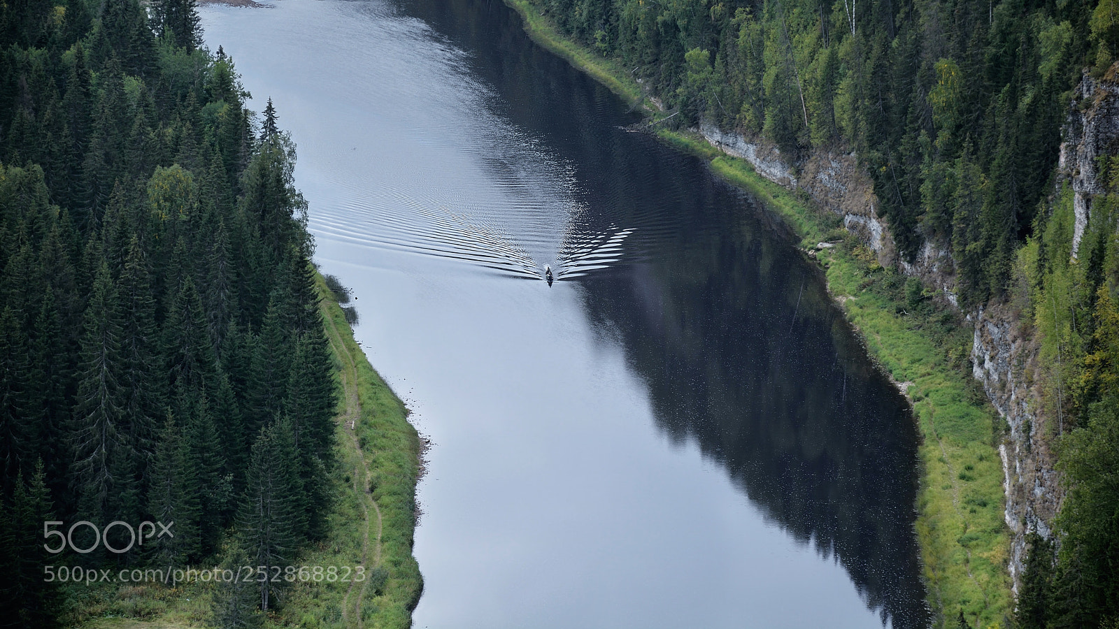 Nikon D5200 sample photo. Usva river, ural region photography