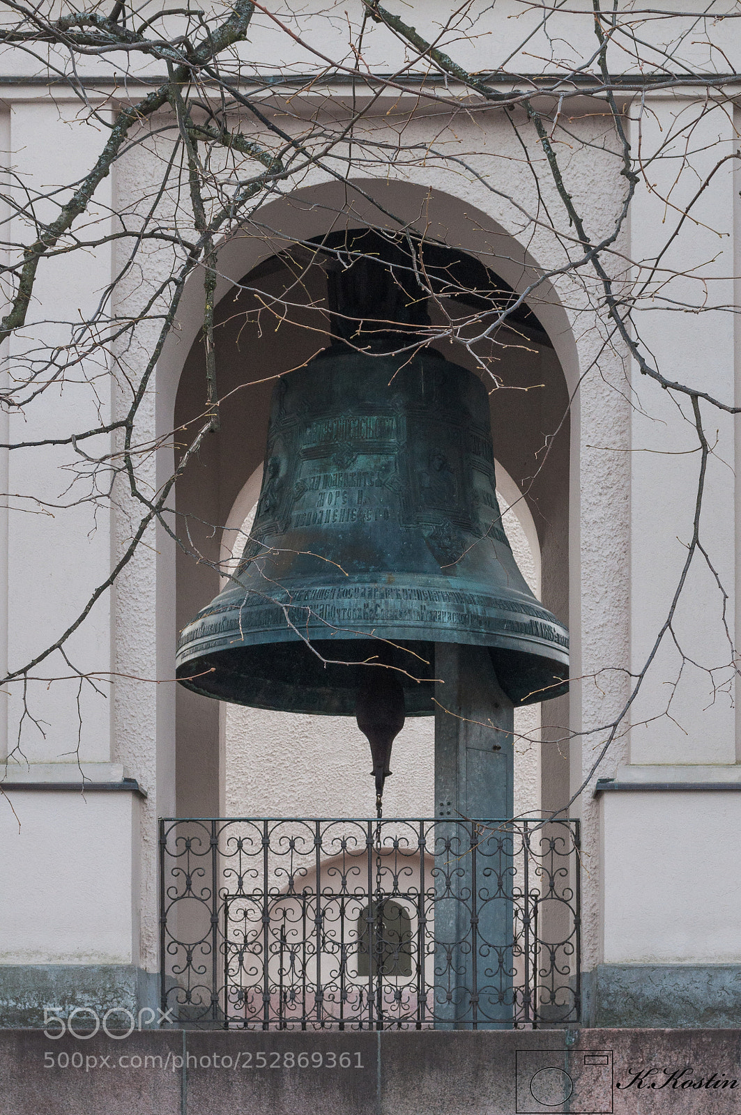 Nikon D5000 sample photo. Church bell photography