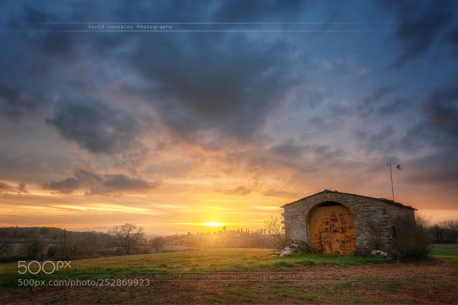 Nikon D700 sample photo. Sunset from monteriggioni, toscany photography