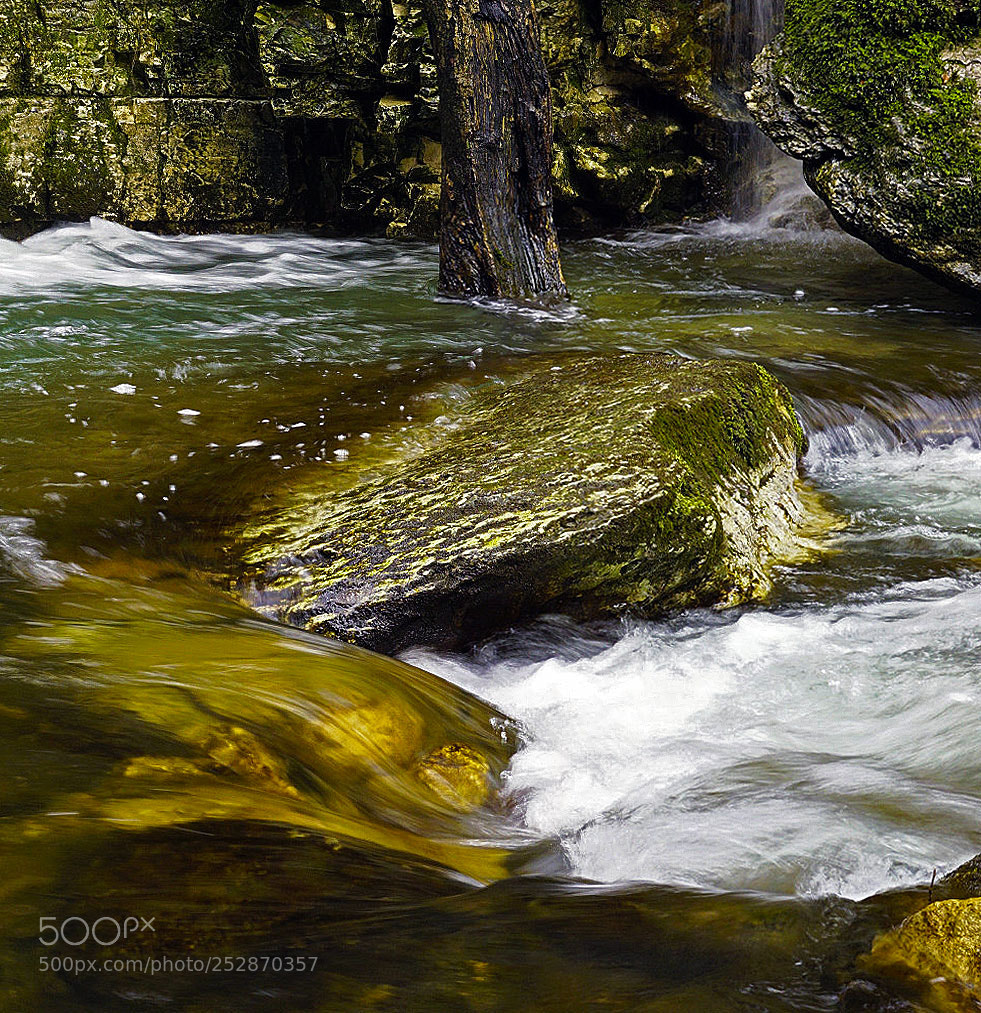 Sony ILCA-77M2 sample photo. Golden river photography