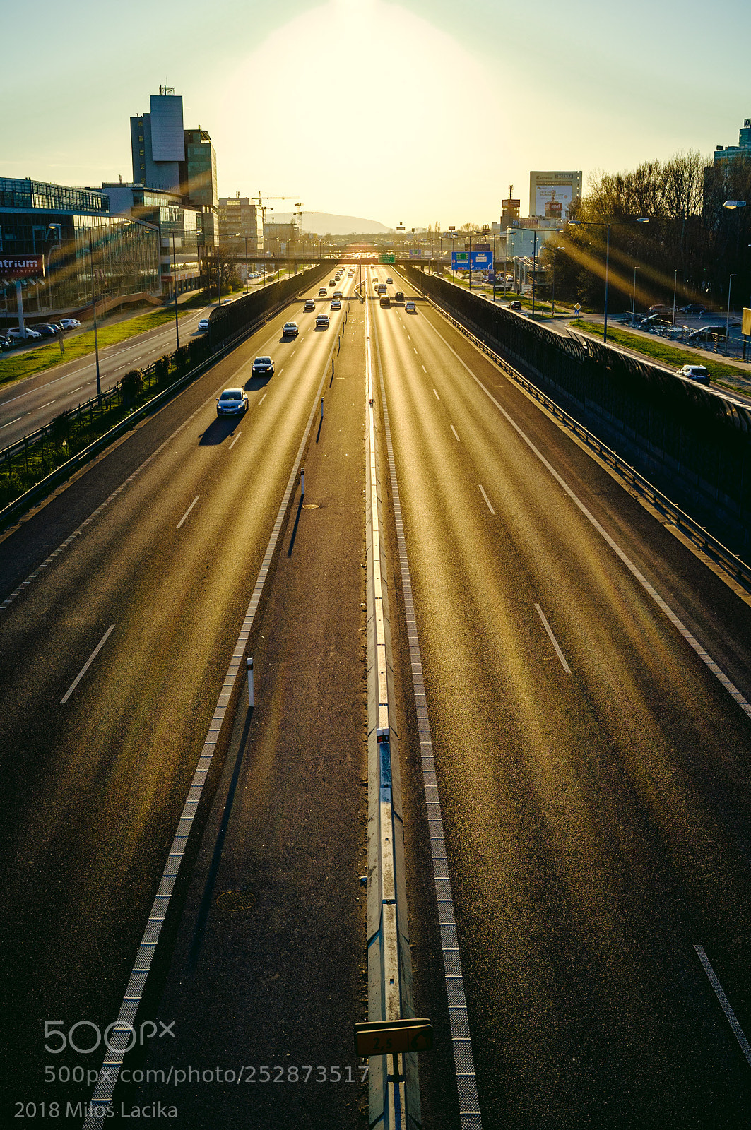 Fujifilm FinePix X100 sample photo. Over the highway photography