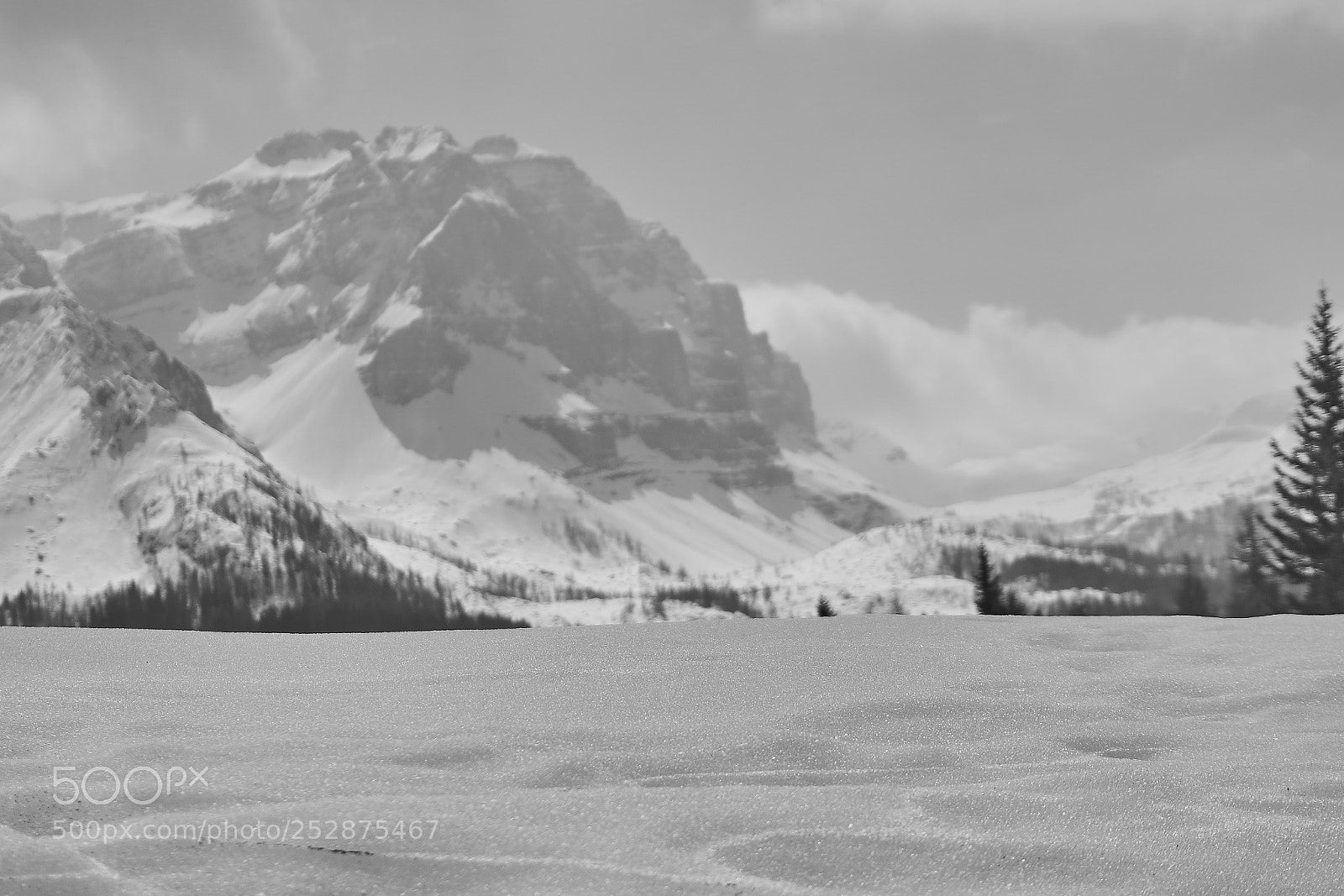 Sony a6000 sample photo. Snow in the mountains photography