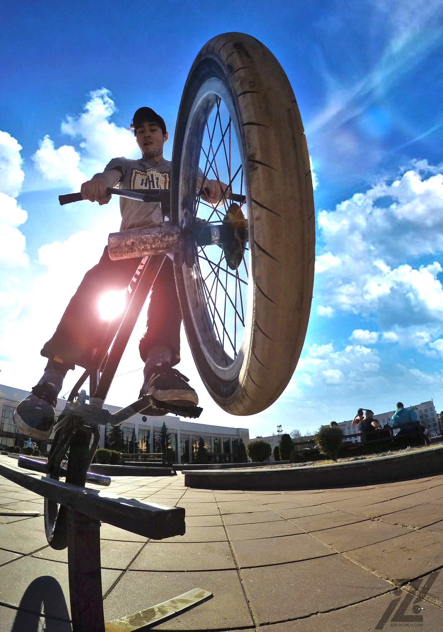 GoPro HERO4 Silver sample photo. Bmx day photography