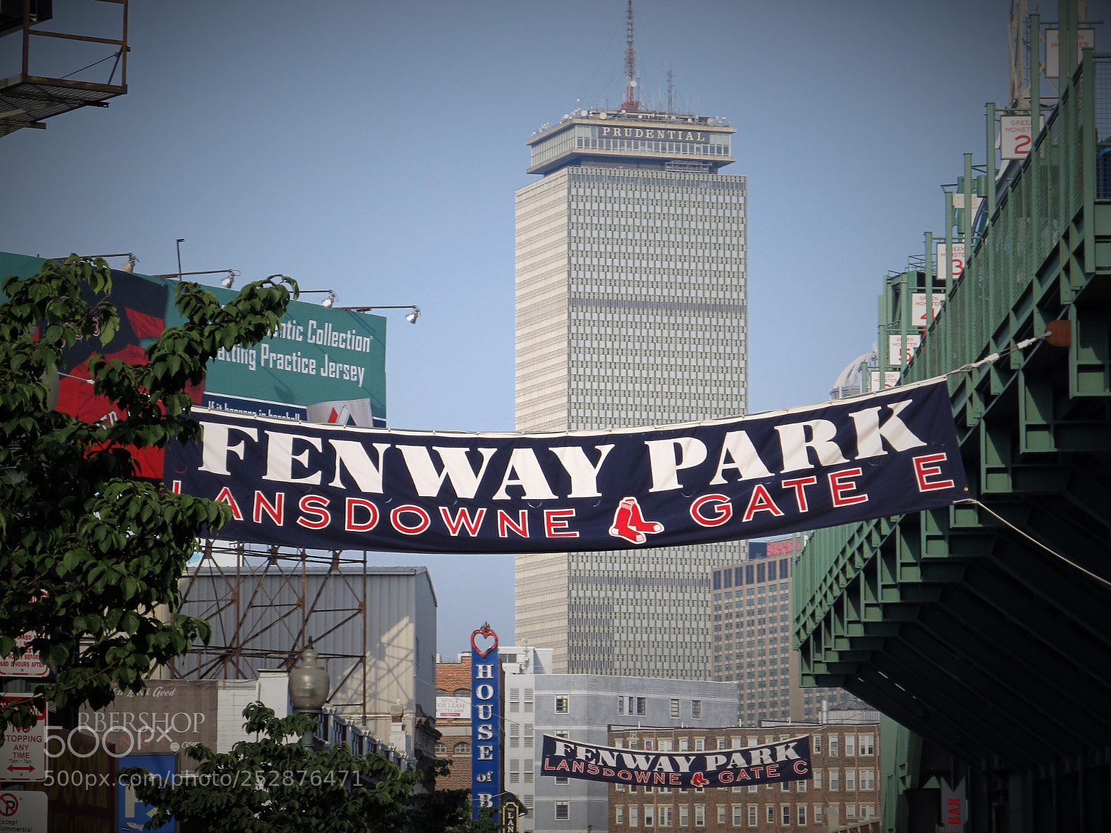 Canon PowerShot SX130 IS sample photo. Fenway banner photography