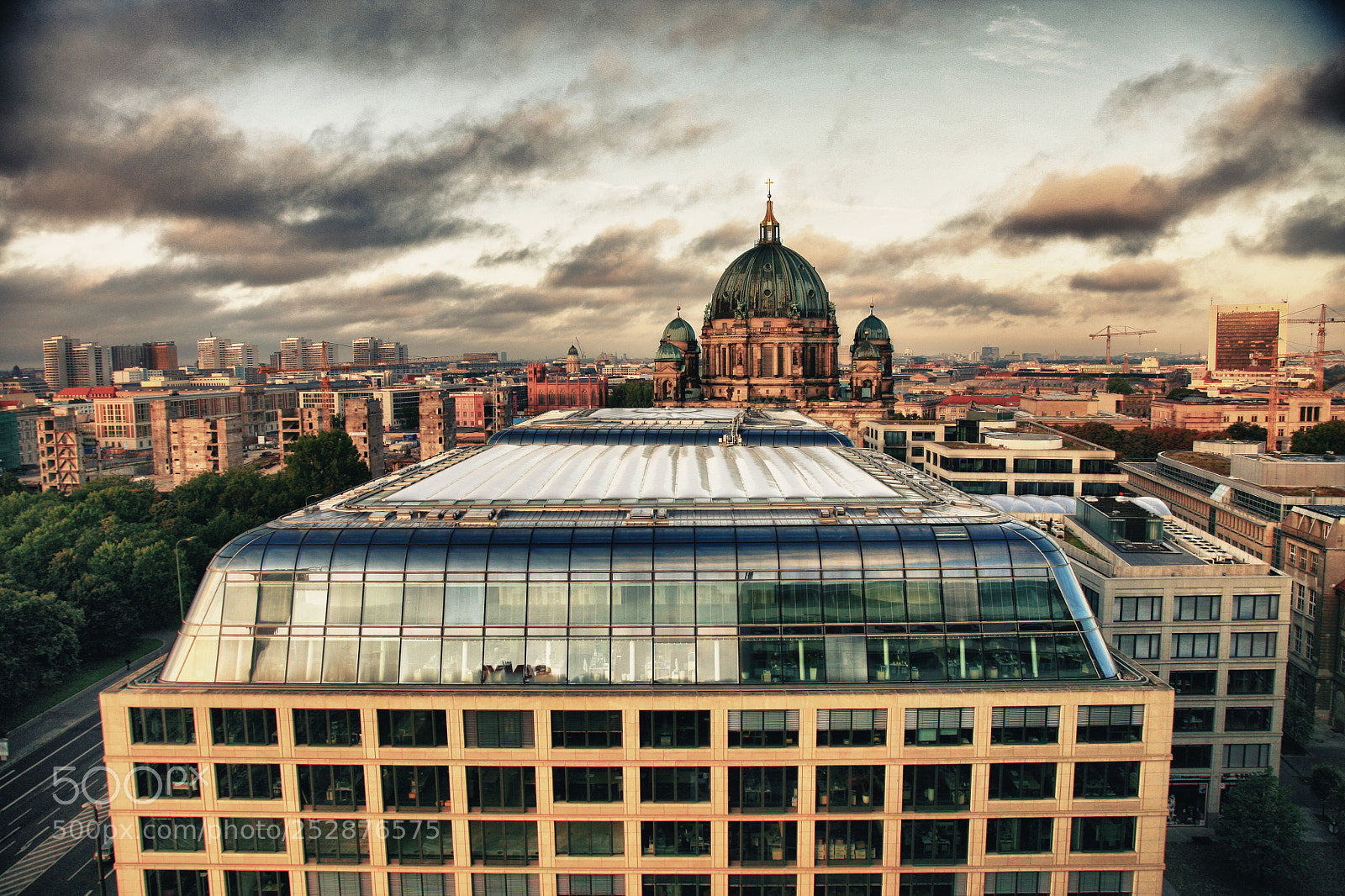 Canon EOS 5D sample photo. Berliner dom photography