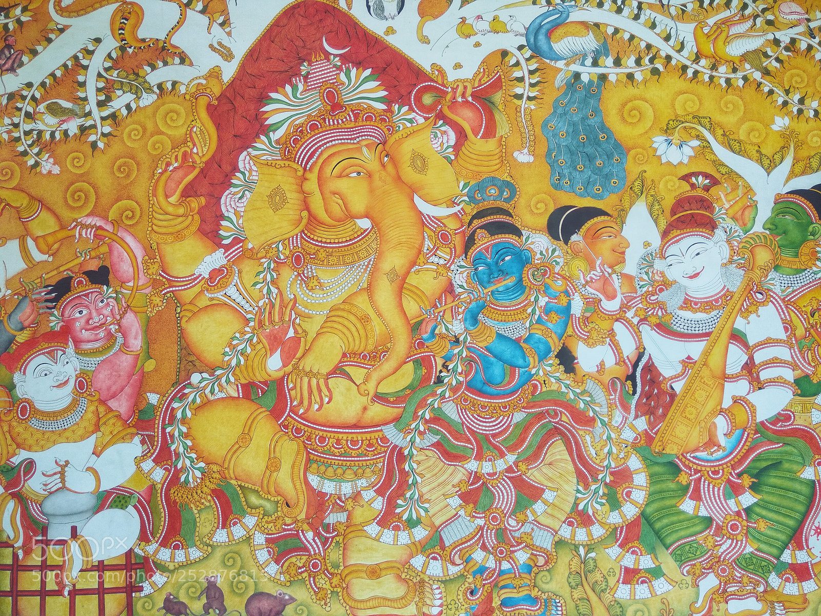 Xiaomi Redmi Note3 sample photo. Mural painting photography