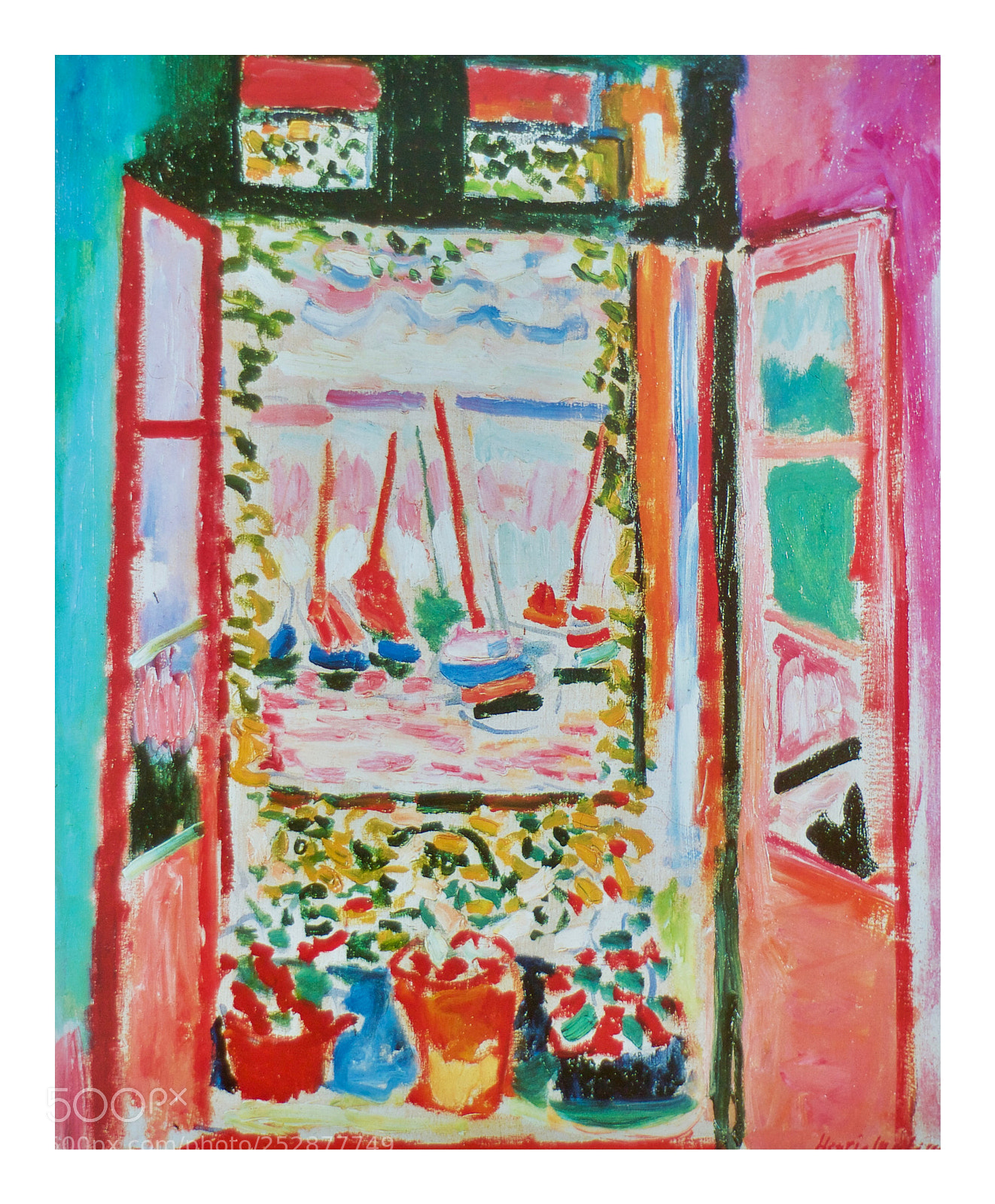 Nikon D300S sample photo. Matisse the open window photography