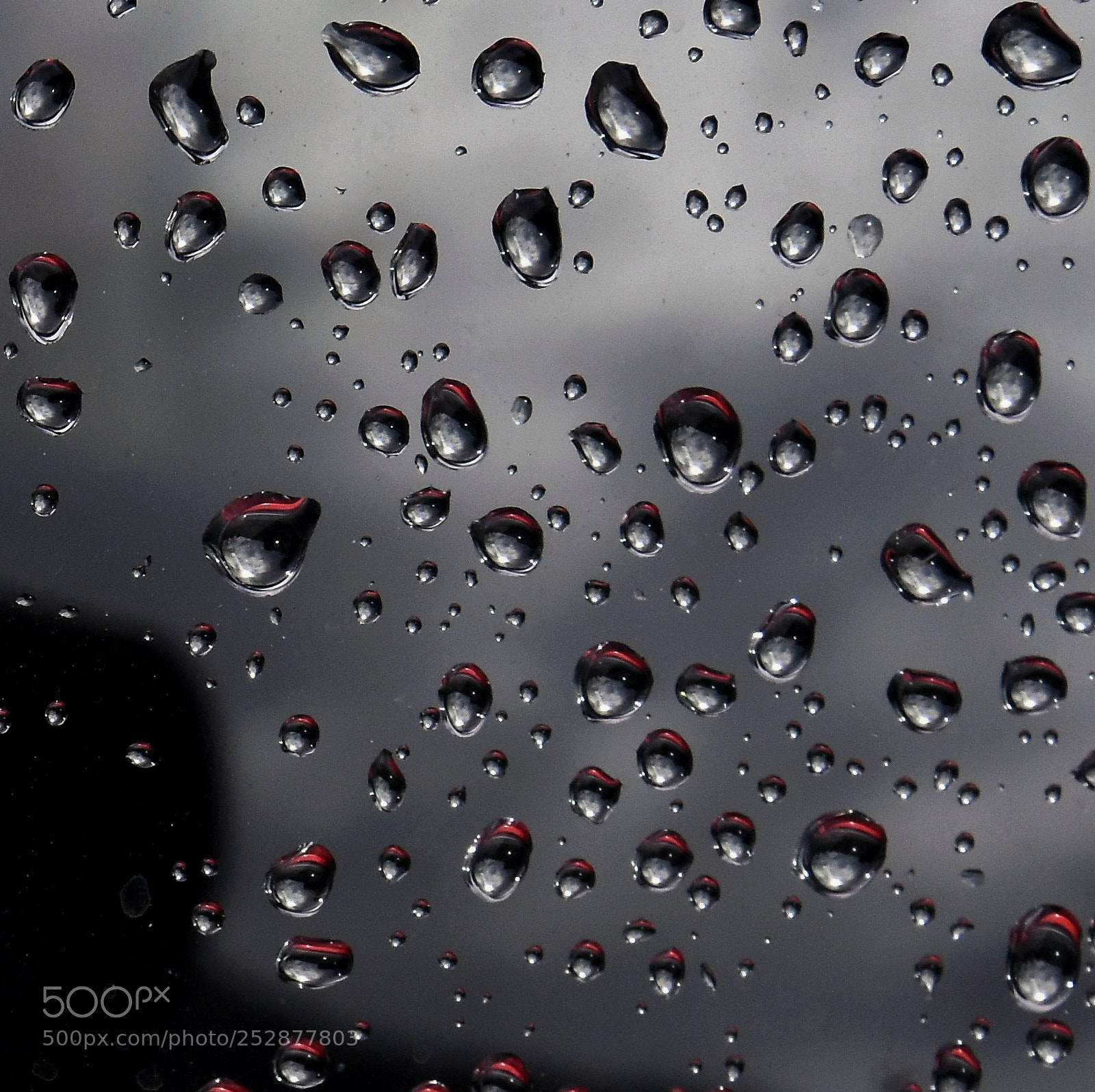 Nikon D7200 sample photo. Droplets on a mirror photography
