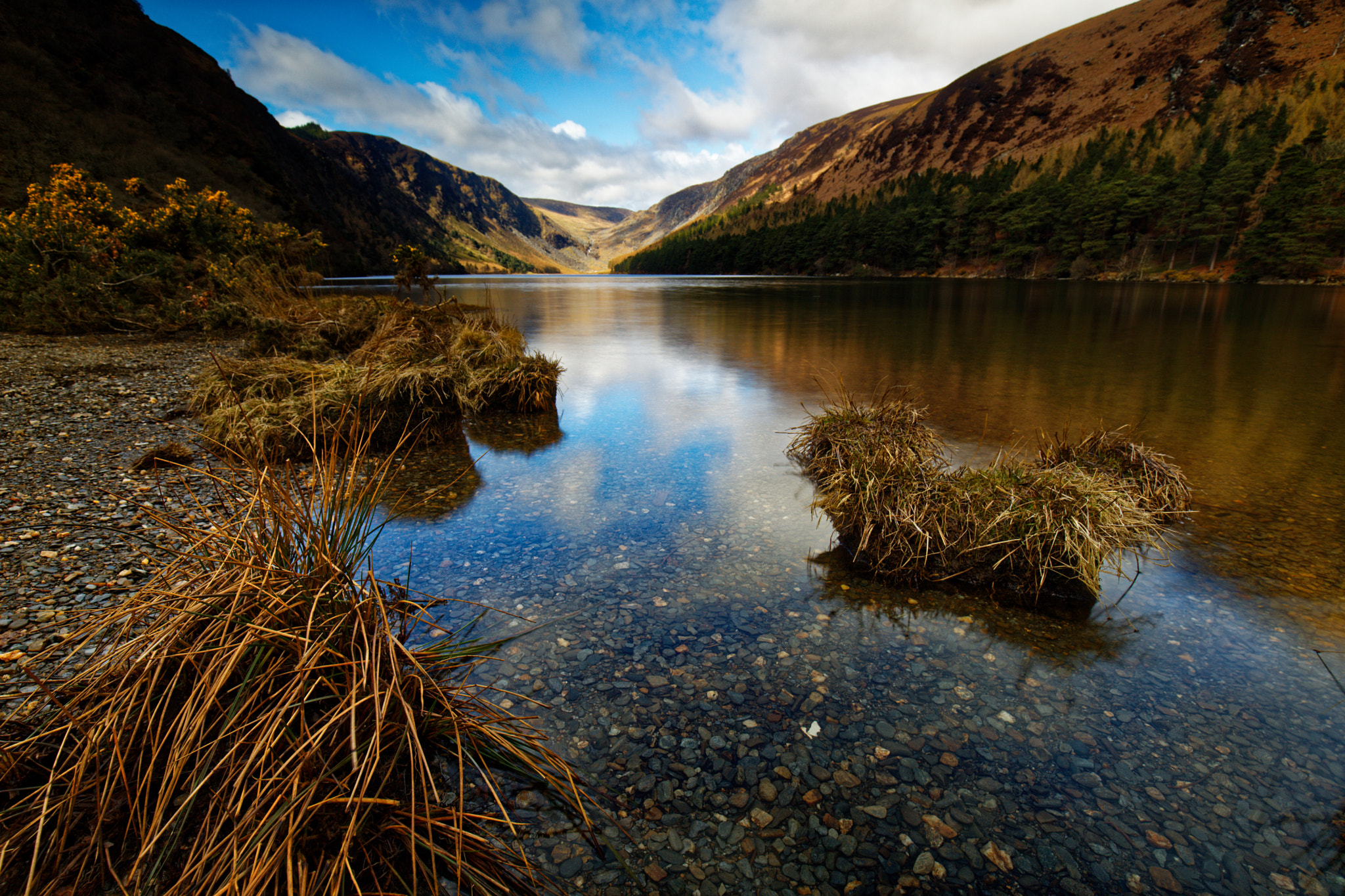 Canon EF 16-35mm F4L IS USM sample photo. Glendalough,ireland photography