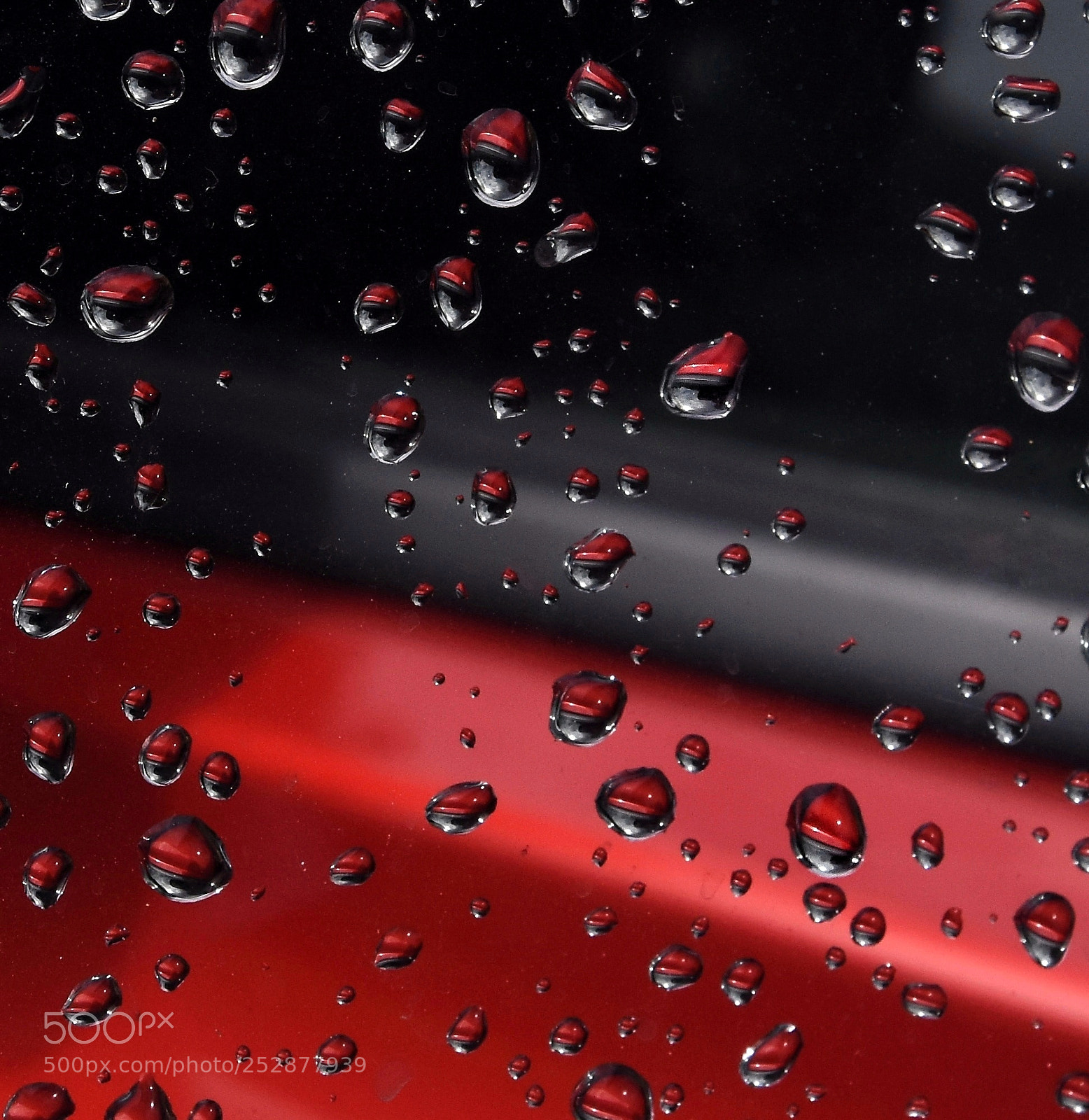 Nikon D7200 sample photo. Droplets on a mirror photography