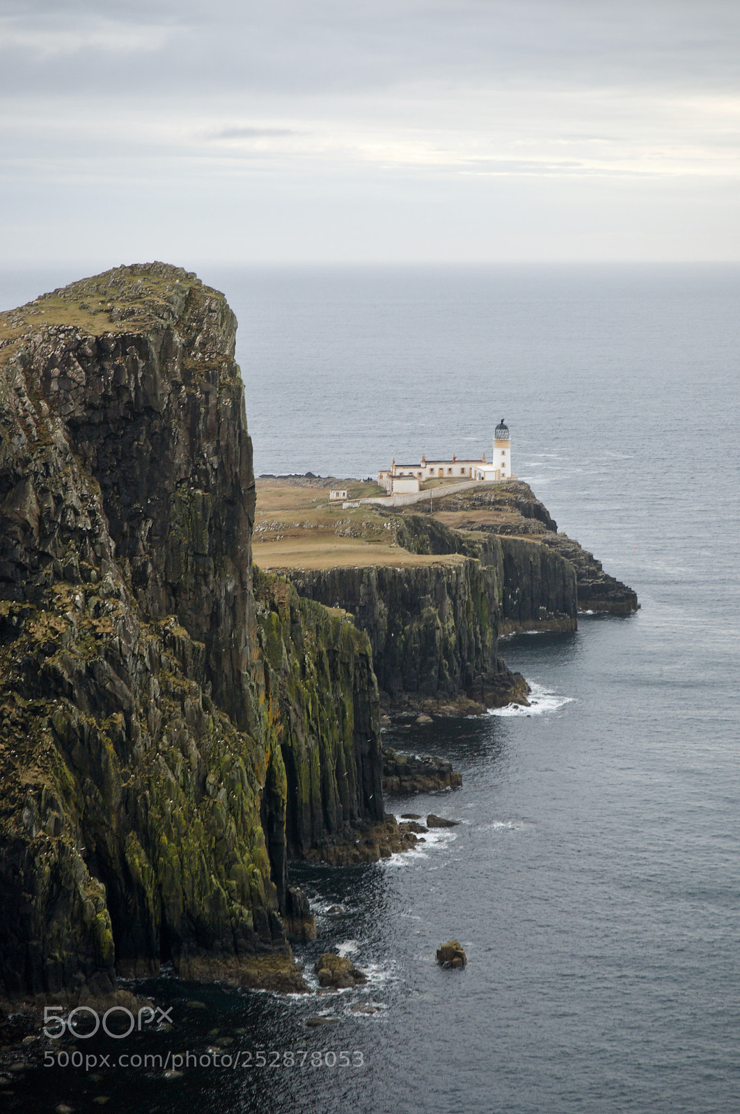 Nikon D300 sample photo. Neist point lighthouse photography