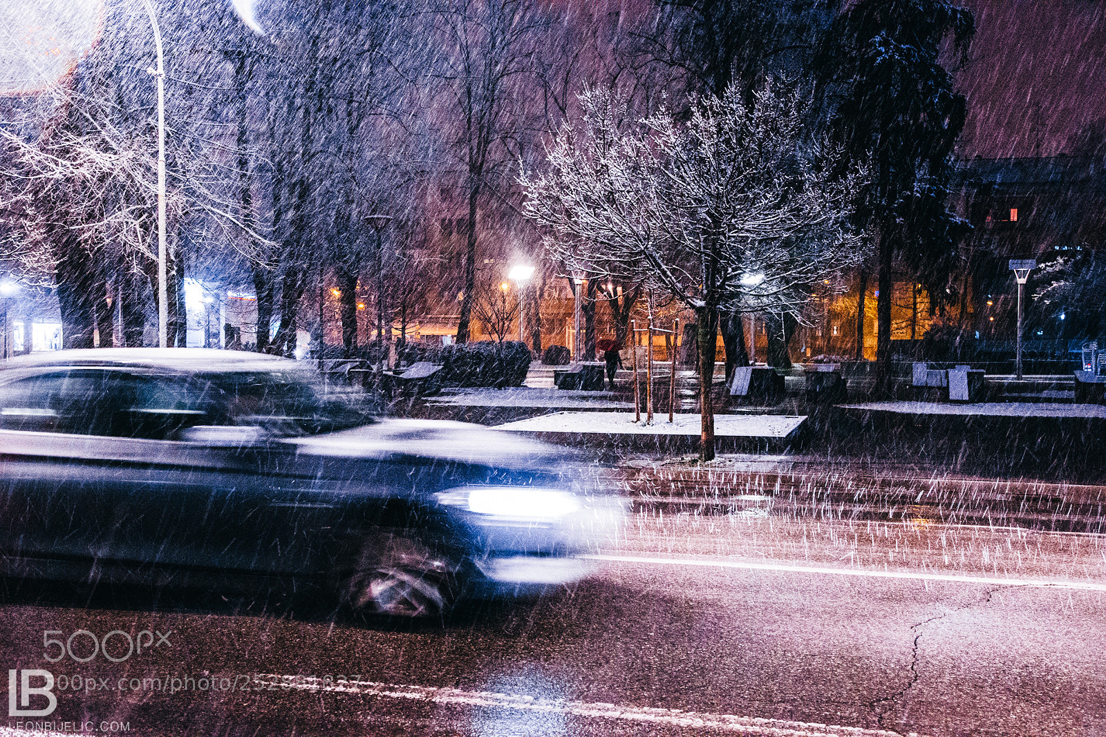 Canon EOS-1D X sample photo. Winter night photography