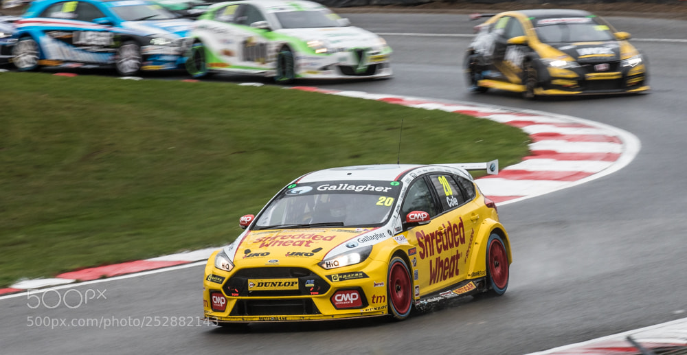 Canon EOS 7D Mark II sample photo. Btcc race, brands hatch photography