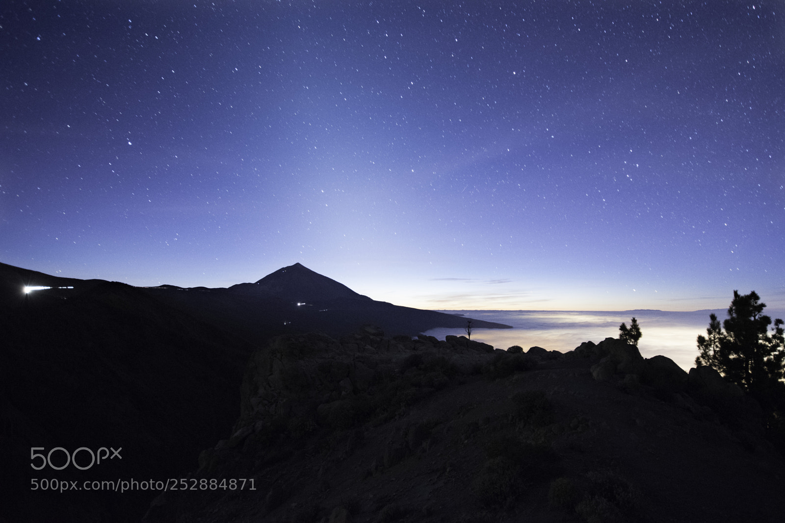 Nikon D5600 sample photo. Night in el teide photography