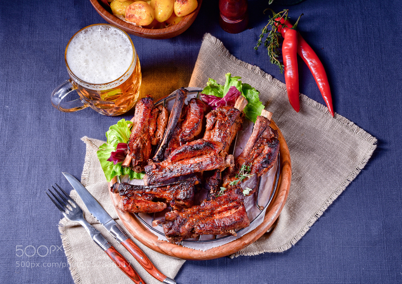 Nikon D810 sample photo. Delightful bbq spareribs from photography