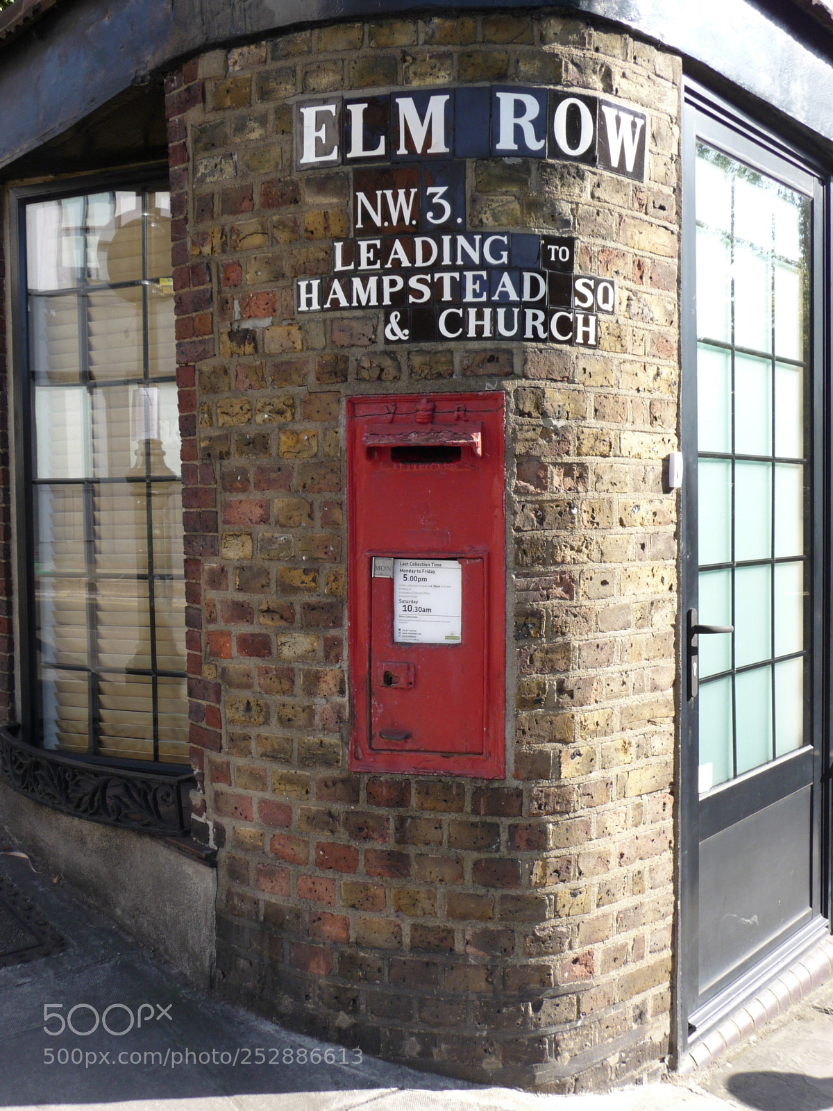 Panasonic Lumix DMC-TZ5 sample photo. Hampstead letterbox photography