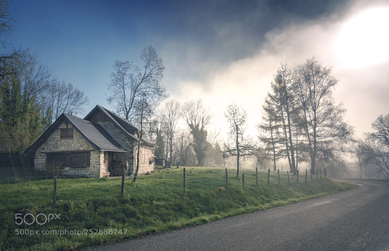Nikon D5500 sample photo. Mountain lodge photography