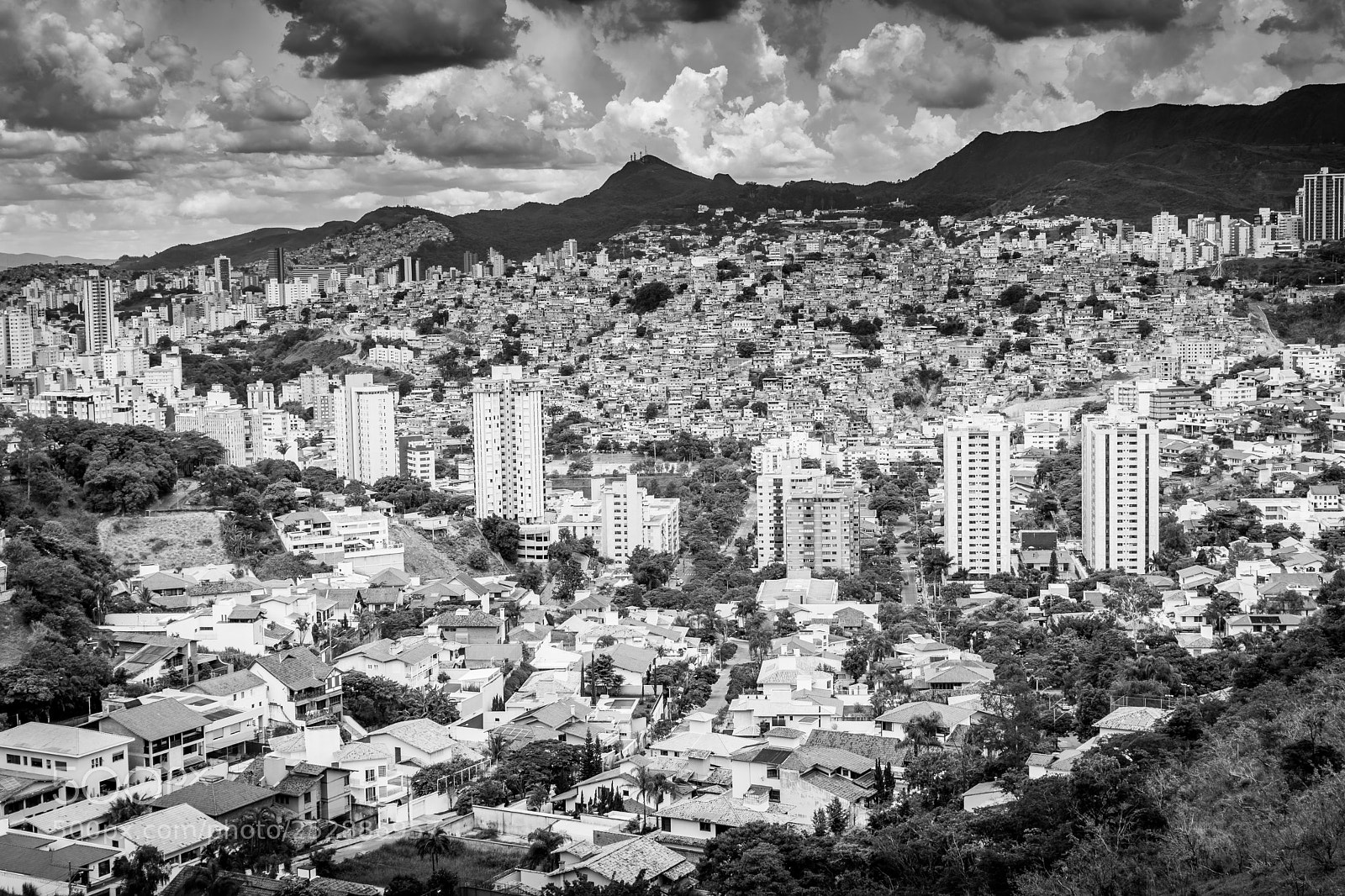Nikon D5300 sample photo. Shanty town view photography