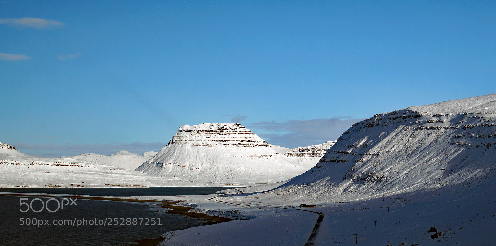 Sony a7 sample photo. Approaching kirkjufell, iceland photography