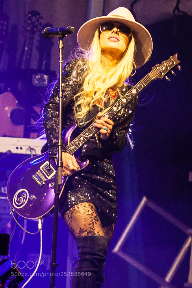 Canon EOS 5D Mark II sample photo. Orianthi photography