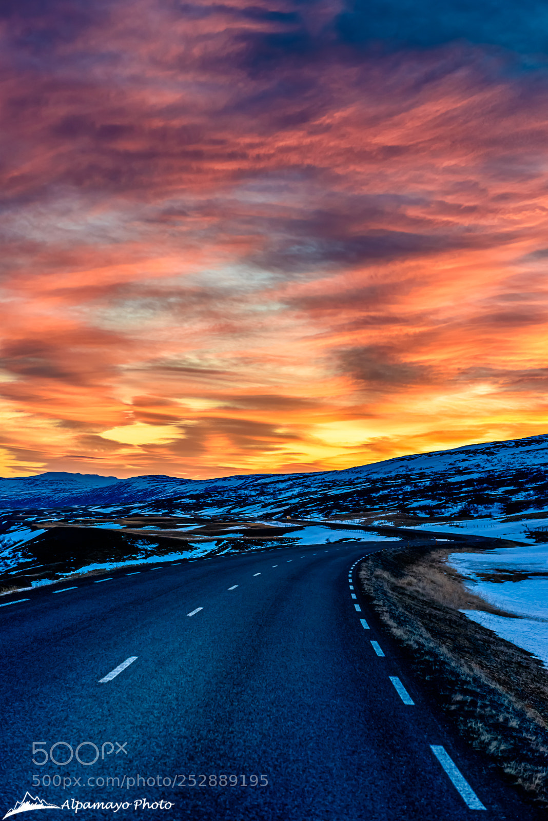 Nikon D800 sample photo. Sunset over east iceland photography