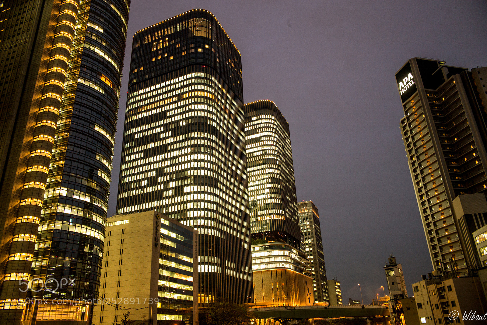 Leica M (Typ 240) sample photo. Osaka nightscape photography