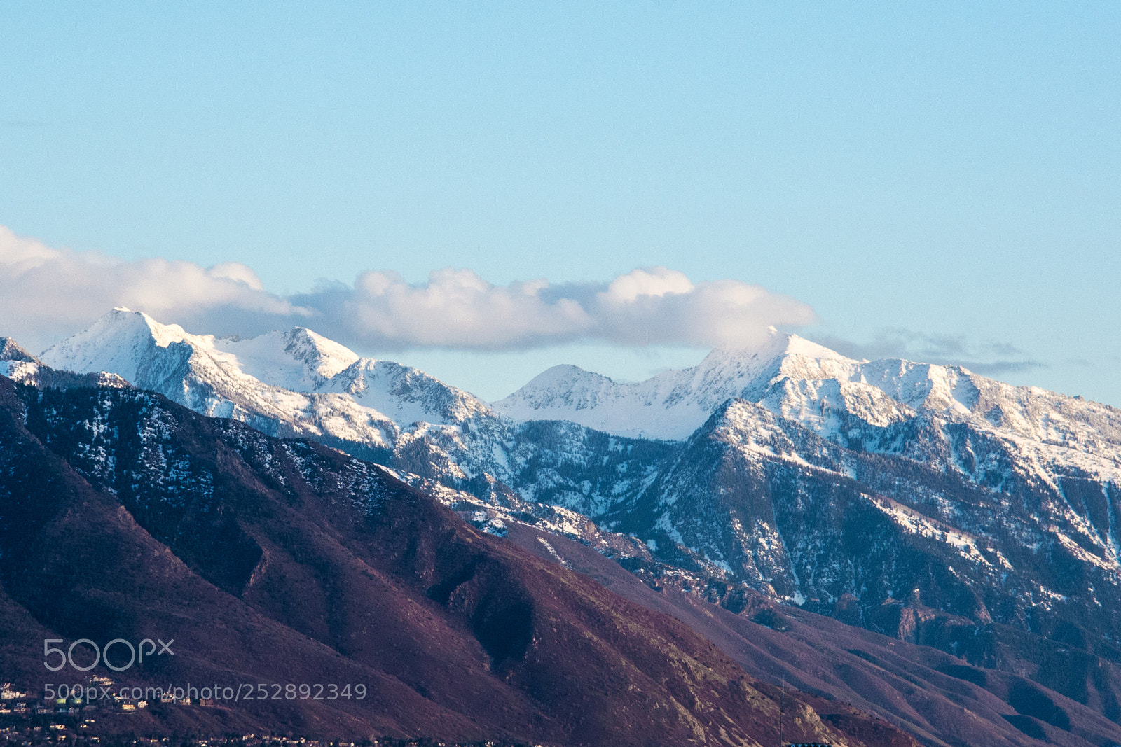 Nikon D7100 sample photo. Wasatch front at sunset photography
