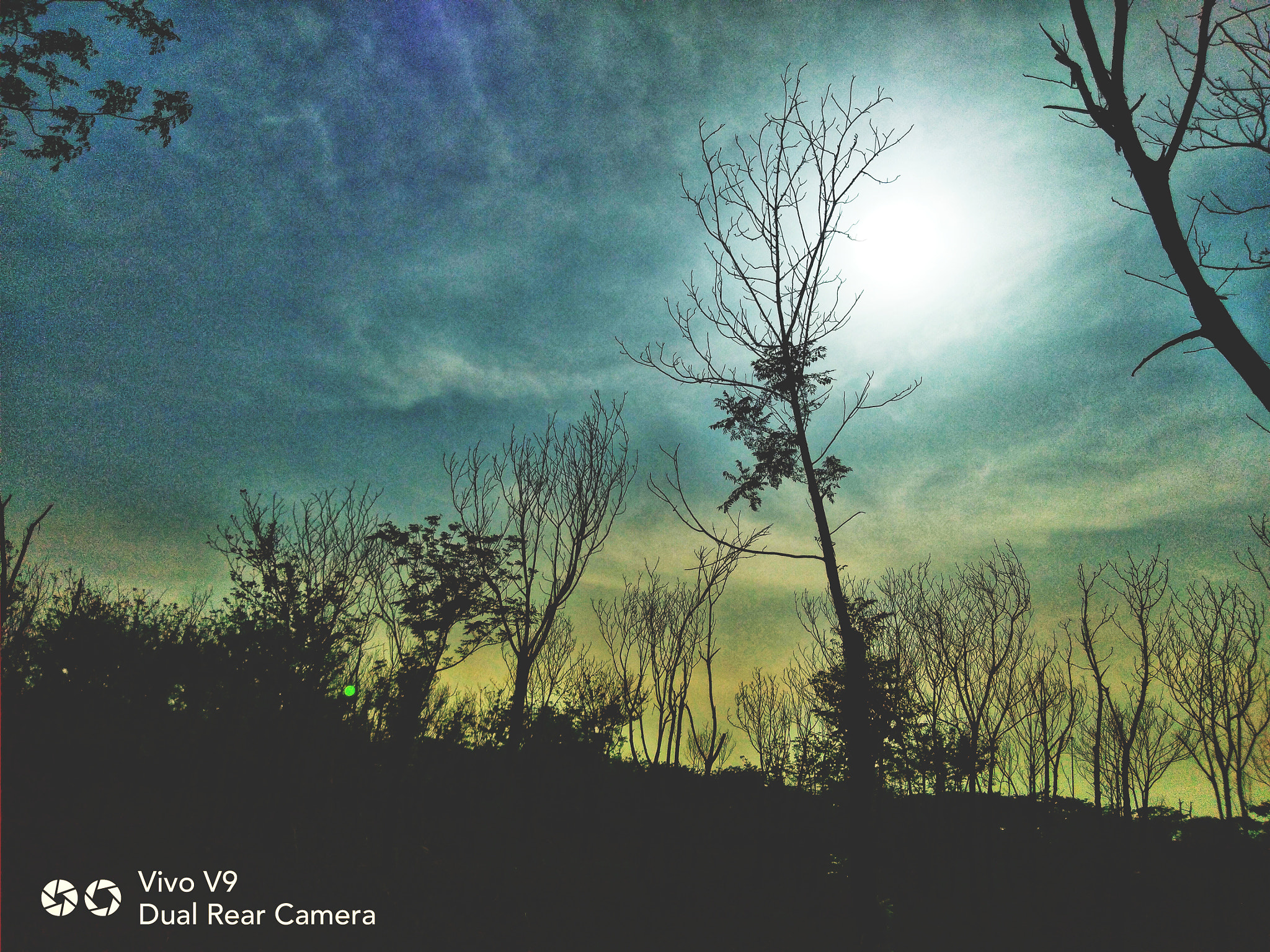 vivo V9 6GB sample photo. Sunset photography