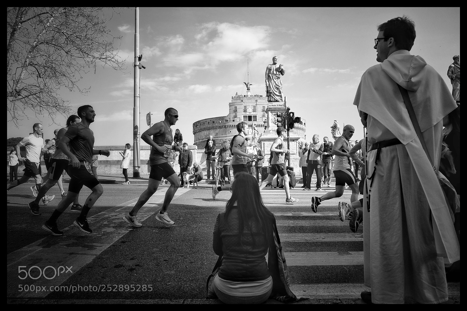 Fujifilm X-E2 sample photo. Rome marathon 2018 photography