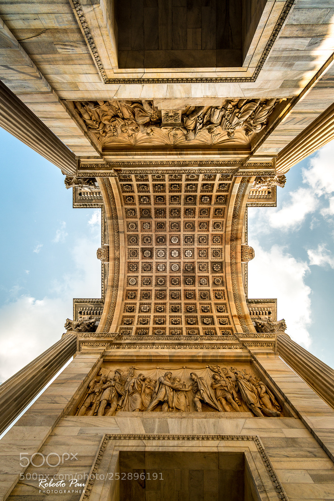 Canon EOS 70D sample photo. Arco della pace on photography