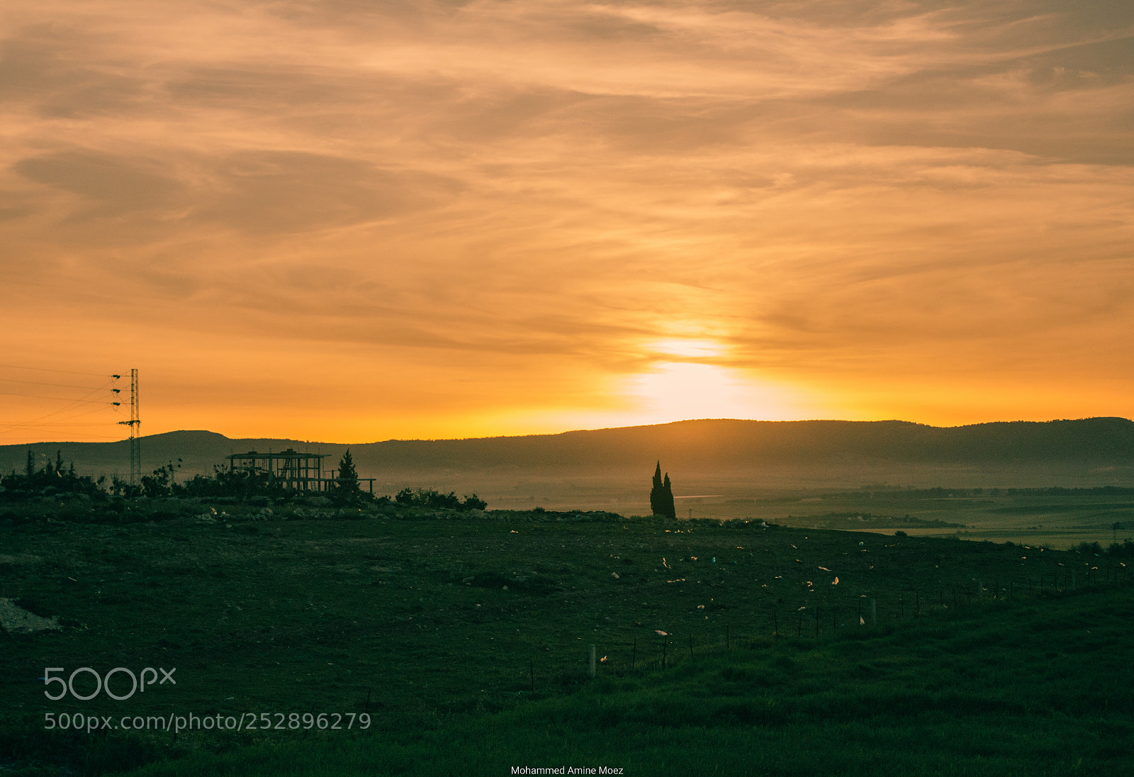 Canon EOS 60D sample photo. Sunrise in teboursouk photography