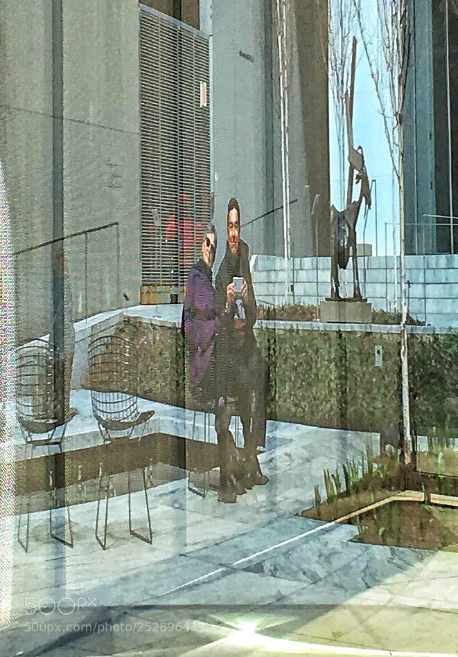 Apple iPhone 6s sample photo. Couple, reflected, nyc photography