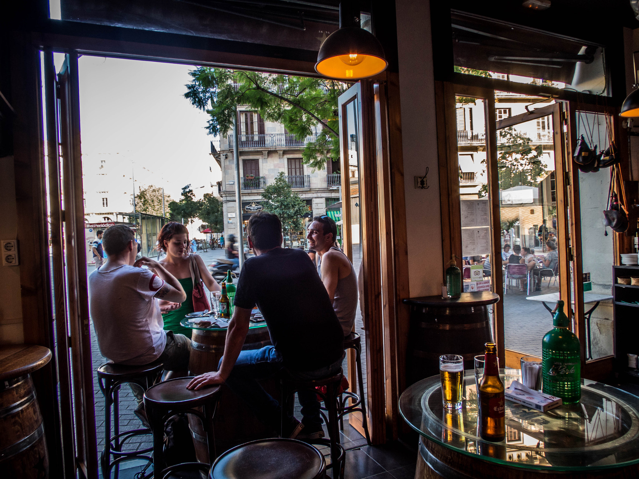 Canon PowerShot S120 sample photo. Barcelona, bar de el borne photography