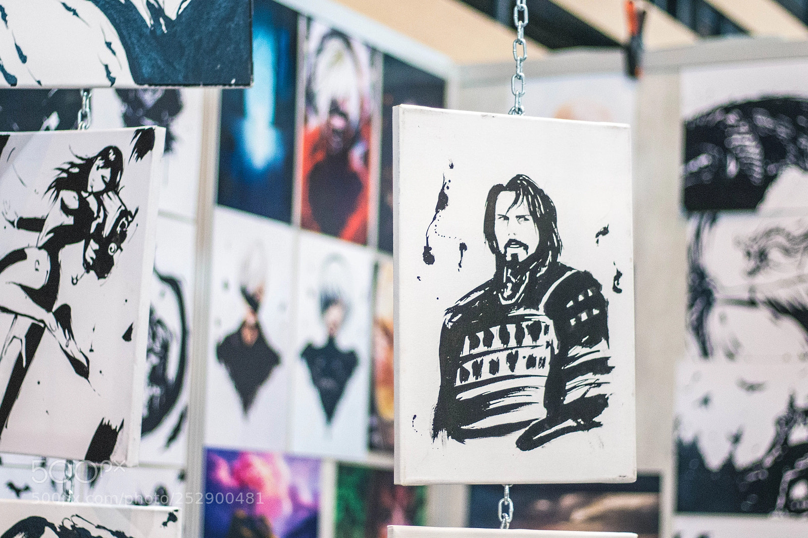 Canon EOS 100D (EOS Rebel SL1 / EOS Kiss X7) sample photo. Ink painting photography