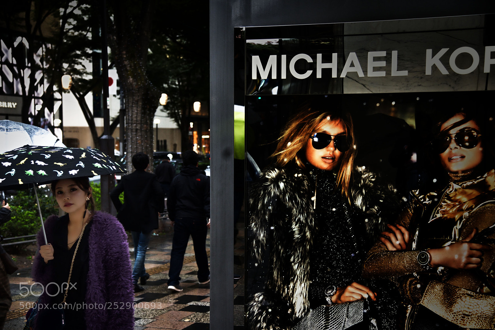 Nikon D600 sample photo. Harajuku rainy day photography