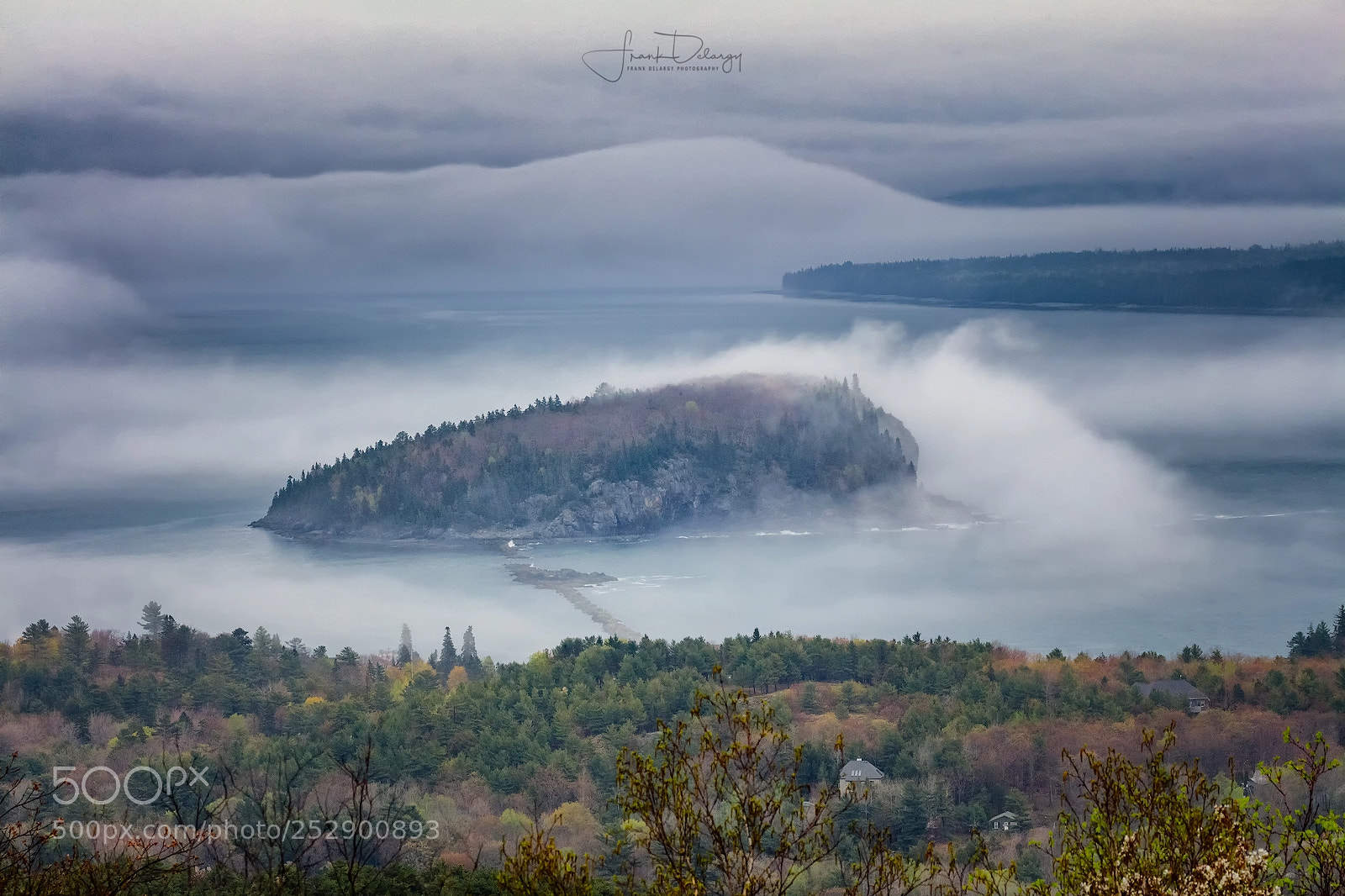 Canon EOS 650D (EOS Rebel T4i / EOS Kiss X6i) sample photo. Acadia fog photography