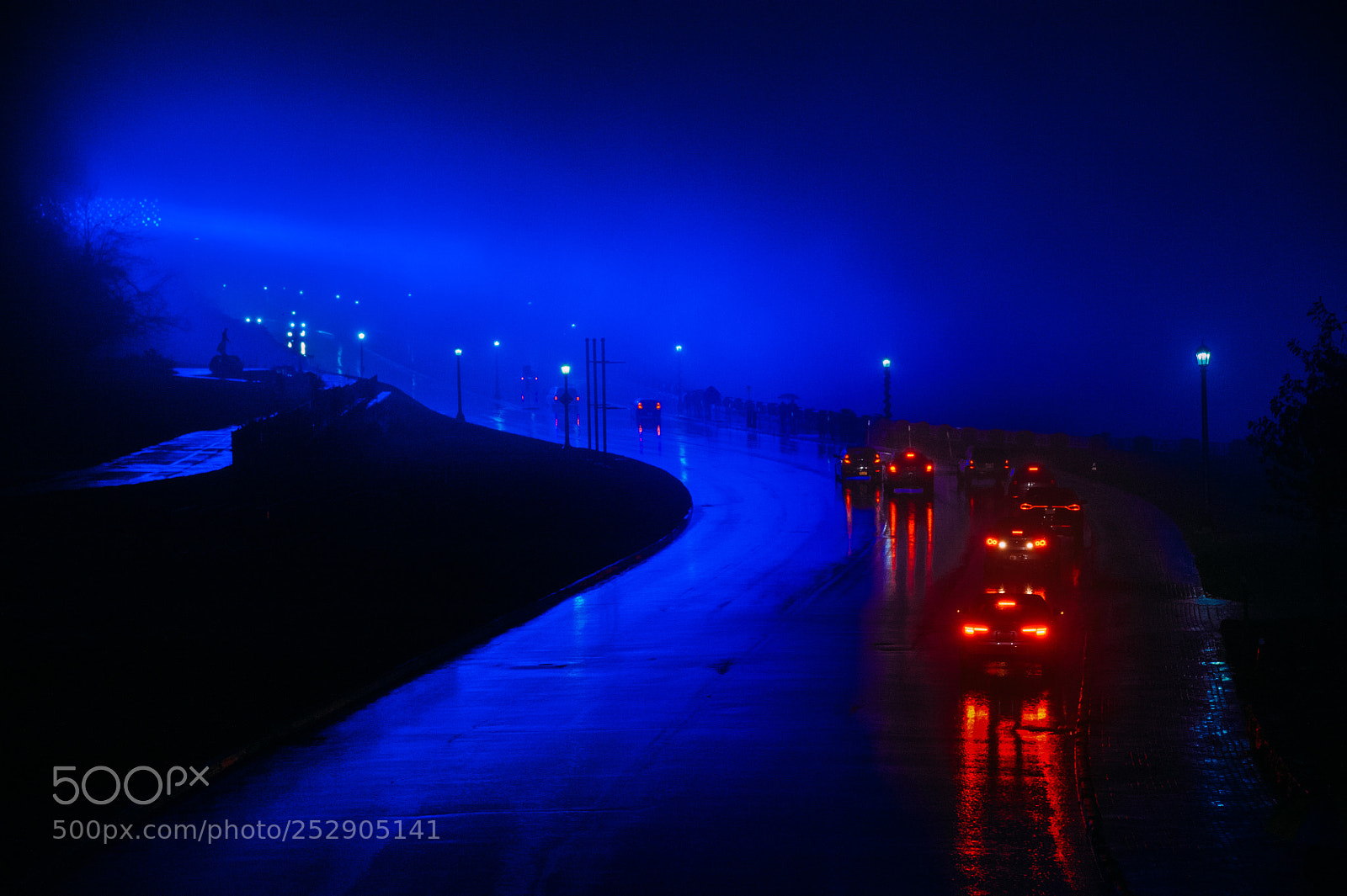 Nikon D700 sample photo. Blue night photography