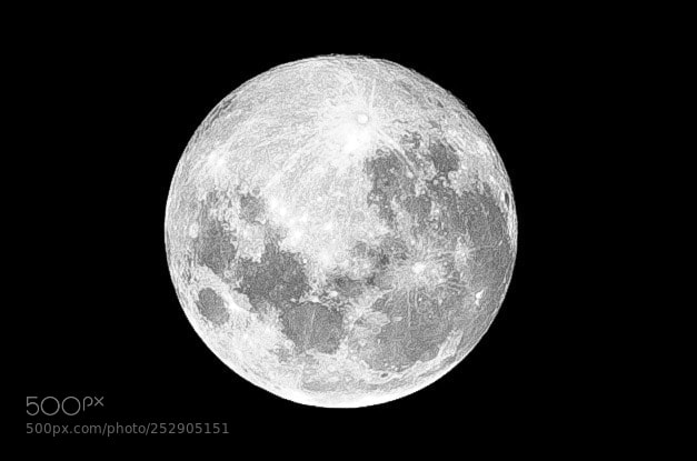 Nikon D3S sample photo. Blue moon photography