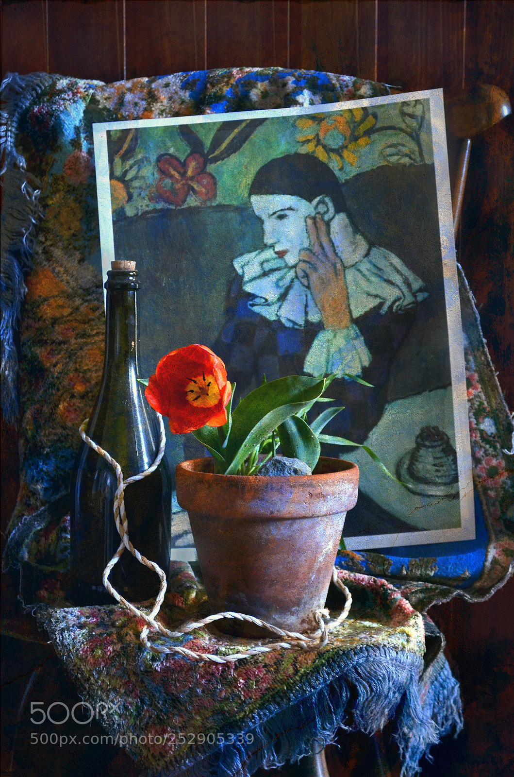 Nikon D5100 sample photo. Picasso's blue period photography