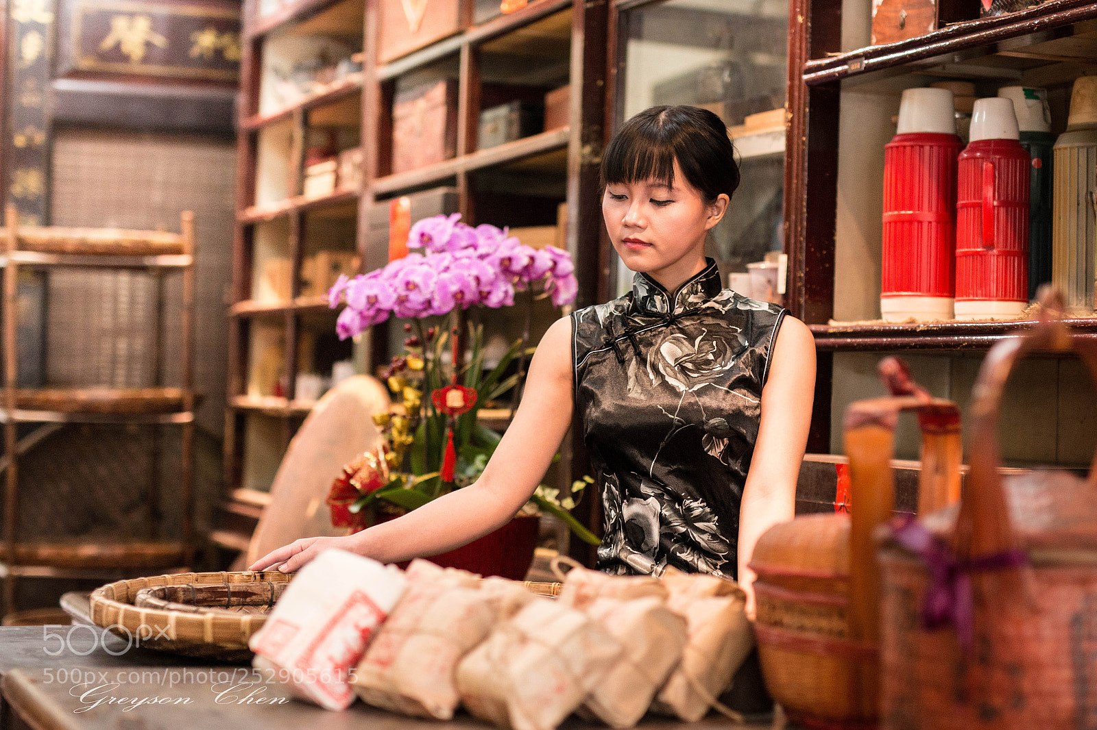 Canon EOS 70D sample photo. The cheongsam photography
