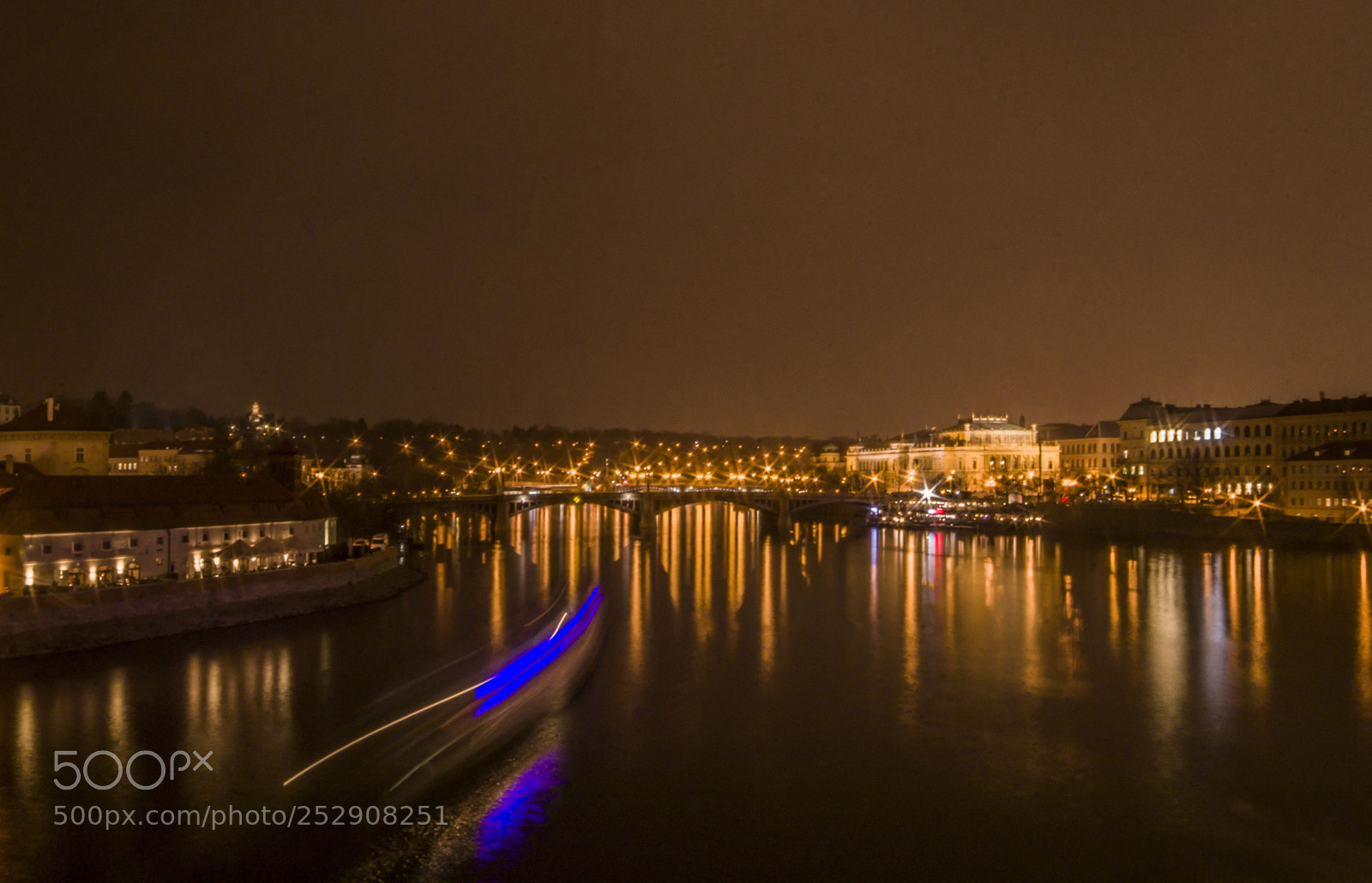 Pentax K-5 sample photo. Praha's night photography