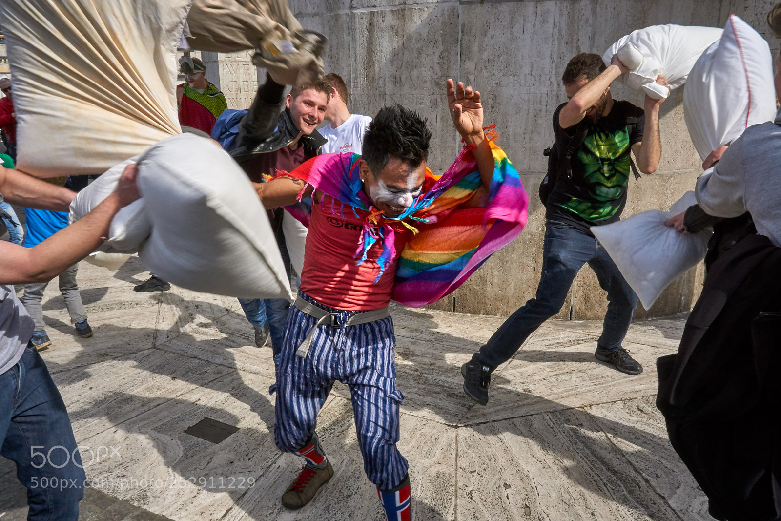 Sony a6000 sample photo. World pillow fight day photography