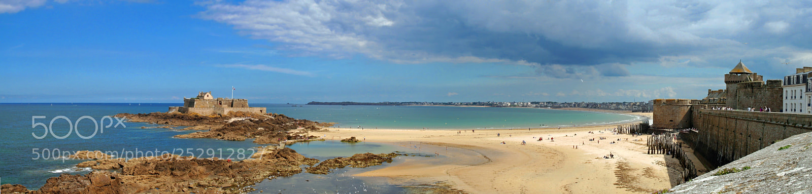 Canon EOS 350D (EOS Digital Rebel XT / EOS Kiss Digital N) sample photo. Saint malo rampart and photography