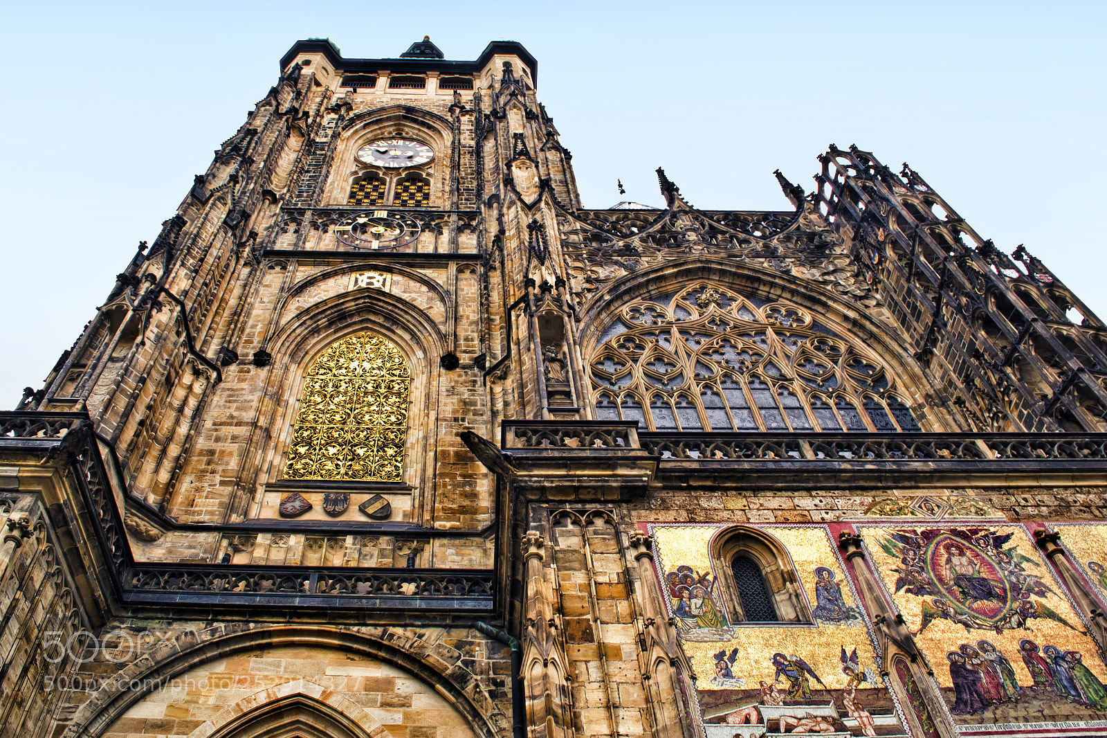 Nikon D3100 sample photo. Prague cathedral photography