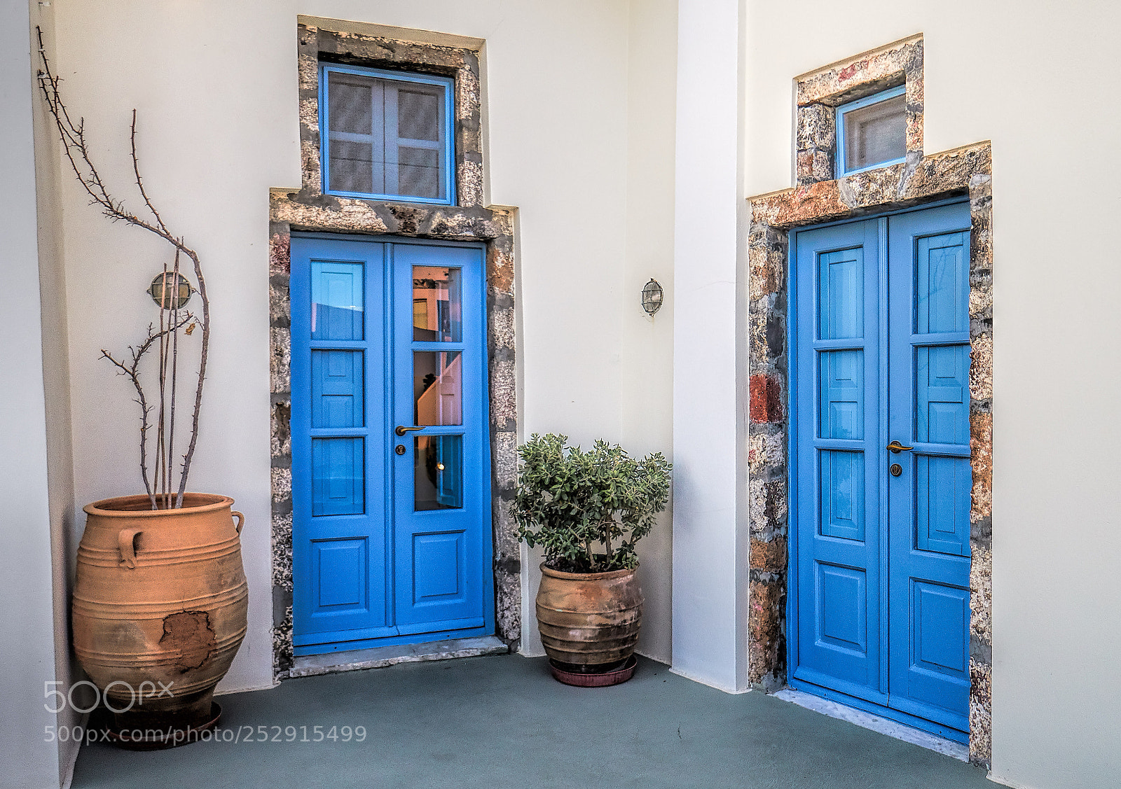 Sony a6500 sample photo. Cave houses of santorini photography