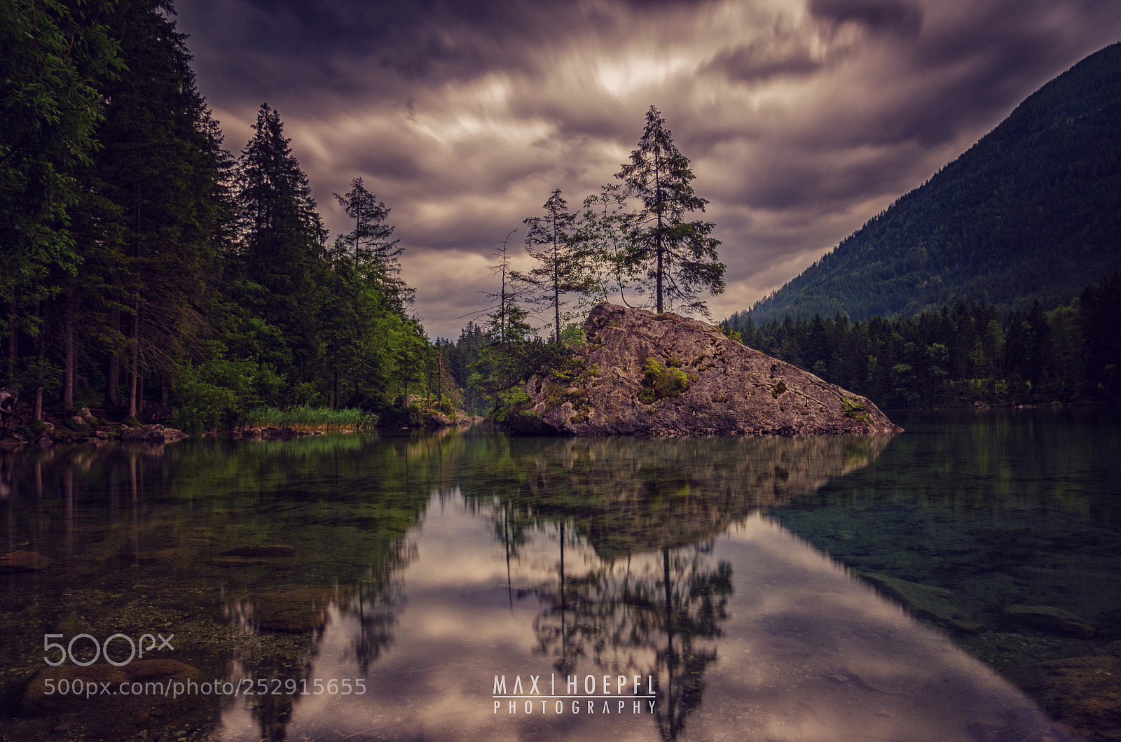 Nikon D5100 sample photo. Hintersee sunrise photography