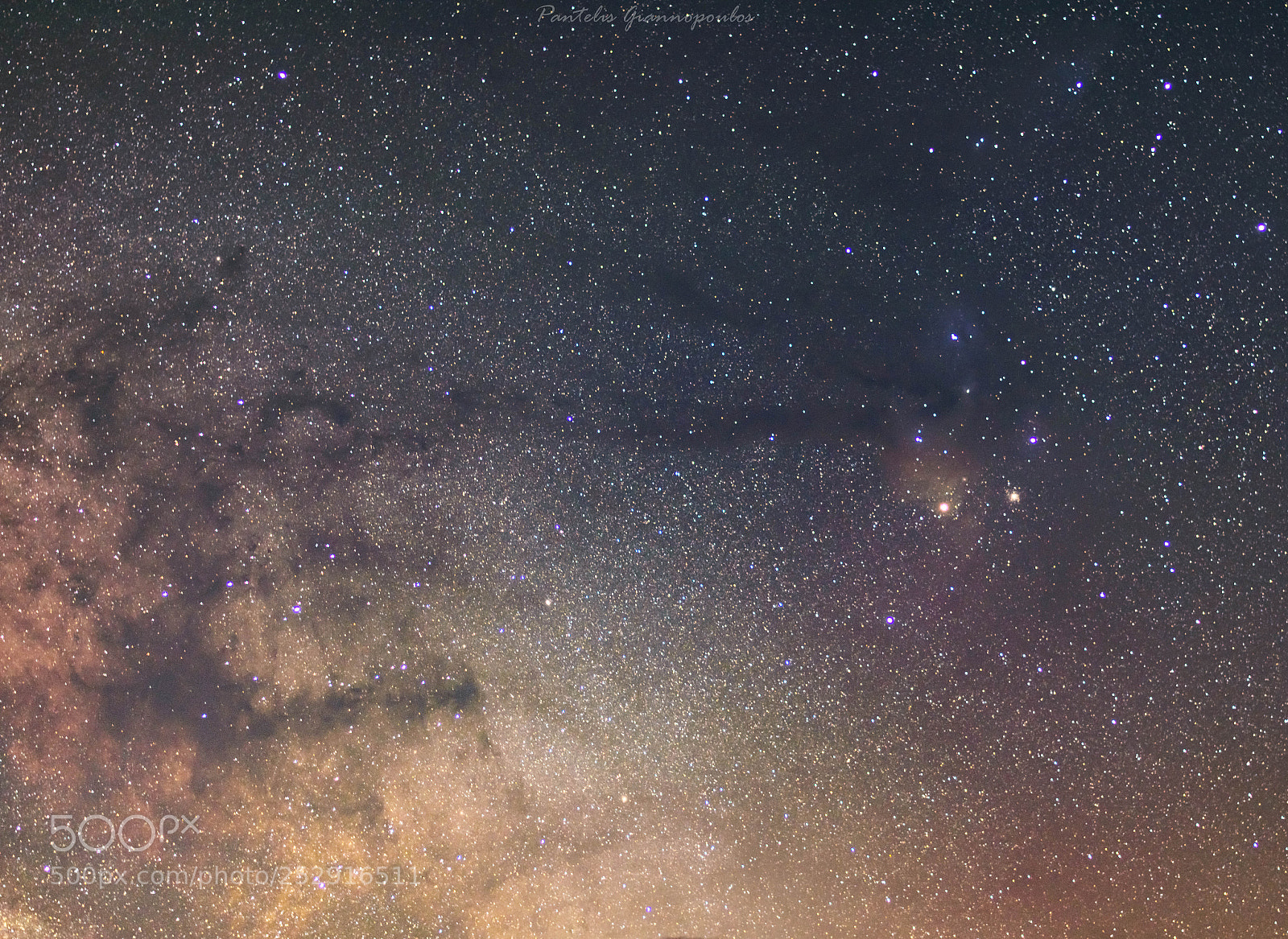 Nikon D3300 sample photo. Milky way core and photography
