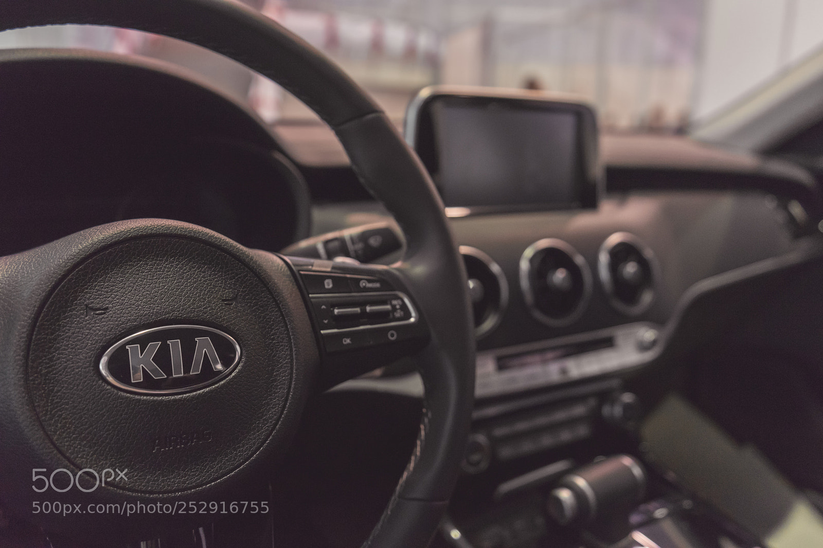 Sony a7 II sample photo. Kia stinger 2018 presentation photography