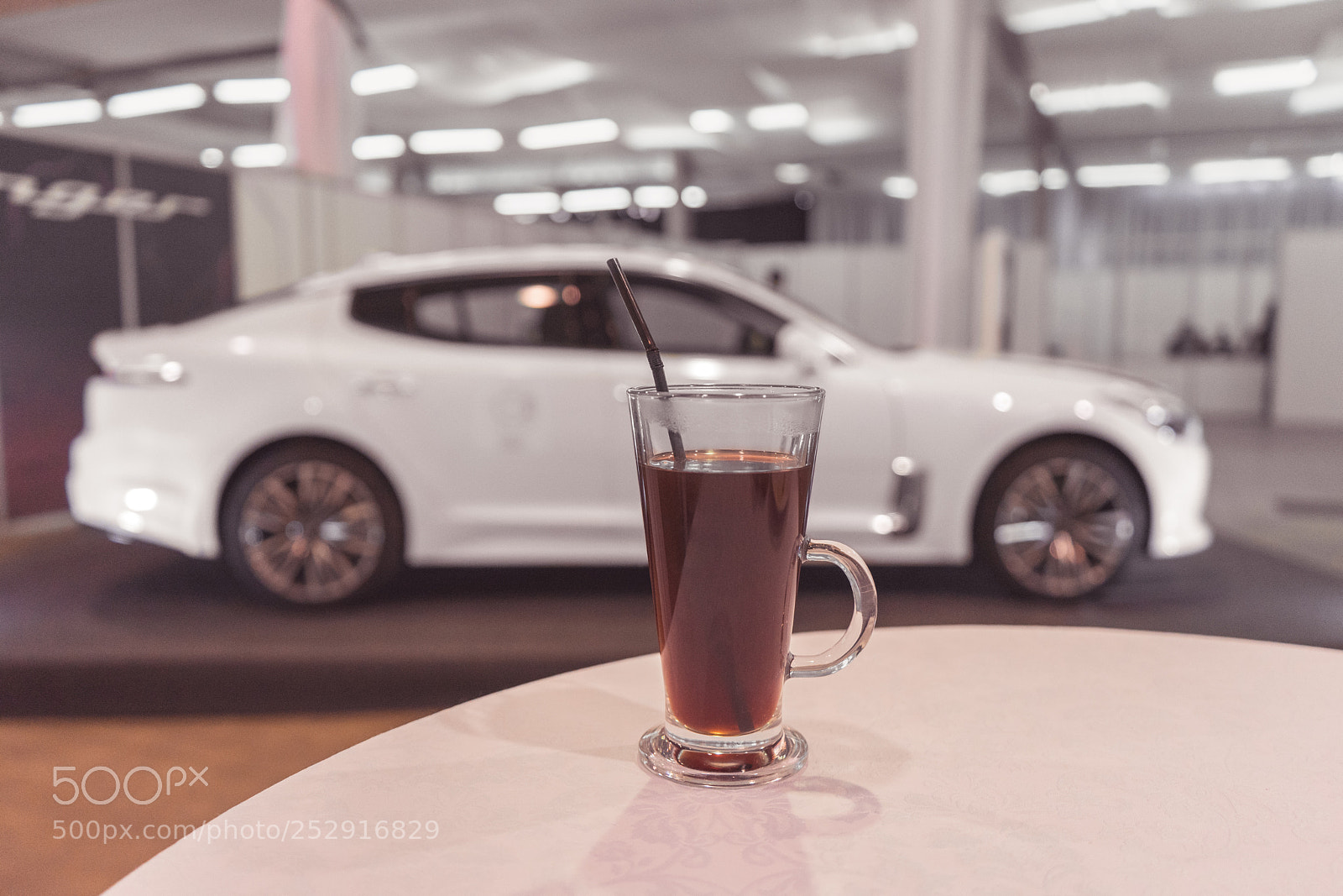 Sony a7 II sample photo. Kia stinger 2018 presentation photography