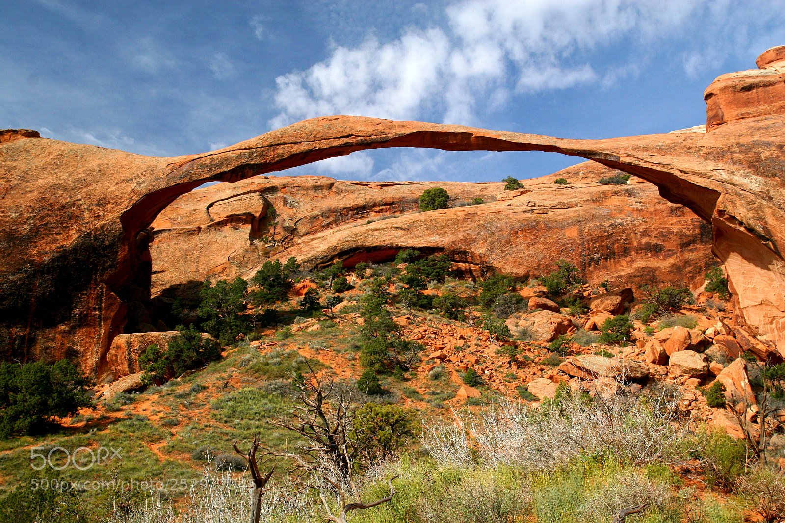 Canon EOS 20D sample photo. Landscape arch photography